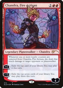 Chandra, Fire Artisan (foil)