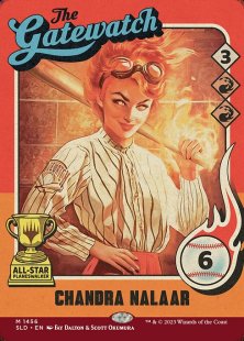 Chandra Nalaar (#1456) (Magic: The Baseballing) (showcase)