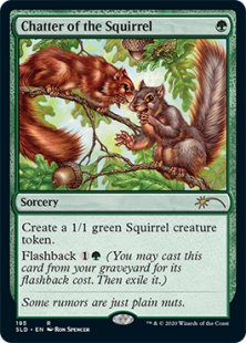 Chatter of the Squirrel (Hope You Like Squirrels) (foil)