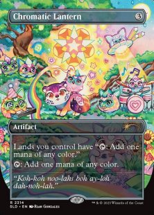 Chromatic Lantern (#2314) (confetti foil) (borderless)