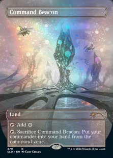 Command Beacon (Totally Spaced Out) (galaxy foil) (borderless)