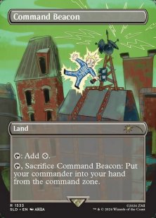 Command Beacon (#1533) (Fallout: Points of Interest) (foil) (borderless)