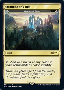 Command Tower (#697) (Arcane: Lands) (foil)
