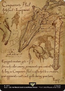 Conqueror's Flail (#1571) (Assassin’s Creed: Da Vinci’s Designs) (showcase)