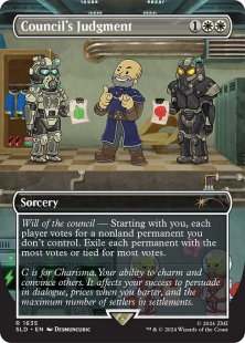 Council's Judgment (#1635) (Fallout: S.P.E.C.I.A.L.) (foil) (borderless)