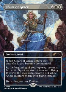 Court of Grace (#1338) (Angels: They're Just Like Us but Cooler) (foil) (borderless)