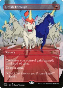 Crash Through (Saturday Morning D&D) (borderless)