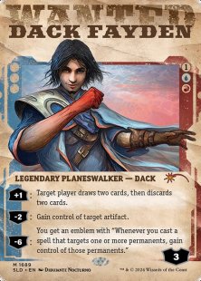 Dack Fayden (#1689) (Outlaws of Thunder Junction) (showcase)