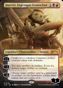 Daretti, Ingenious Iconoclast (#1422) (Li’l’est Walkers) (foil) (borderless)