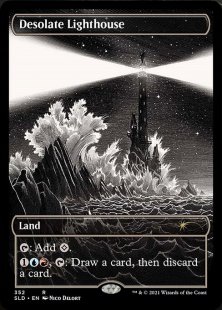 Desolate Lighthouse (Showcase: Midnight Hunt) (foil) (showcase)