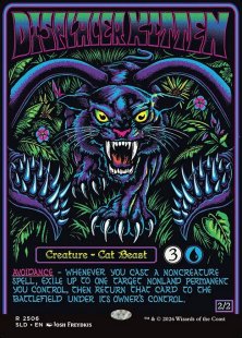 Displacer Kitten (#2506) (foil) (showcase)