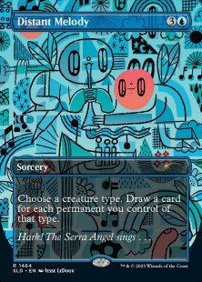 Distant Melody (#1464) (Gift Wrapped) (foil) (borderless)