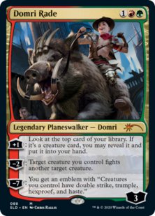 Domri Rade (The Path Not Traveled) (foil)