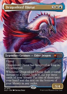 Dragonlord Ojutai (#1973) (They Grow Up So Fast) (borderless)