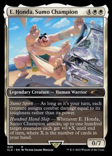 E. Honda, Sumo Champion (Street Fighter) (foil)