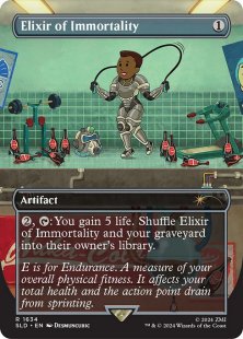 Elixir of Immortality (#1634) (Fallout: S.P.E.C.I.A.L.) (foil) (borderless)