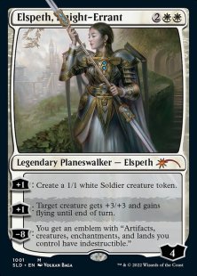 Elspeth, Knight-Errant (#1001) (Artist Series: Volkan Baga)