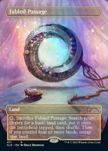 Fabled Passage (Totally Spaced Out) (galaxy foil) (borderless)