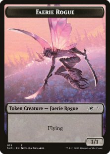 Faerie Rogue token (Bitterblossom Dreams (1)) (1/1)