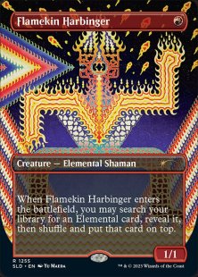 Flamekin Harbinger (#1255) (The Stars Gaze Back) (borderless)