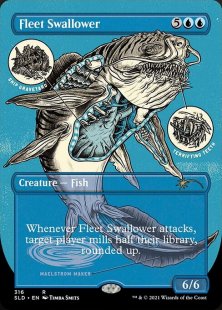Fleet Swallower (Monster Anatomy 101) (borderless)