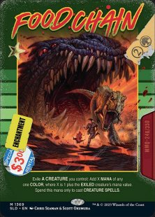 Food Chain (#1369) (Now on VHS!) (foil) (showcase)