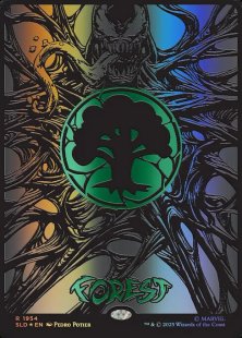 Forest (#1954) (raised foil) (borderless)