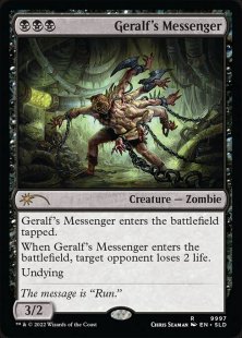 Geralf's Messenger (Finally! Left-Handed Magic Cards)