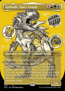 Gishath, Sun's Avatar (Monster Anatomy 101) (borderless)