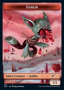 Goblin token (Valentine's Day 2021) (foil)