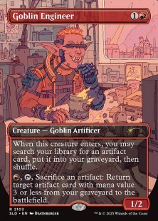 Goblin Engineer (#2103) (borderless)