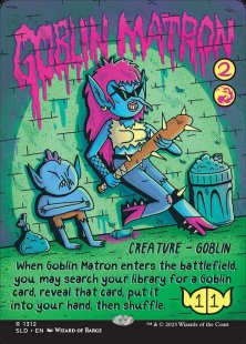 Goblin Matron (#1312) (Goblin & Squabblin') (borderless)