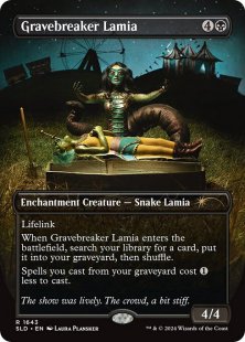Gravebreaker Lamia (#1643) (Diabolical Dioramas) (borderless)