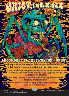 Grist, the Hunger Tide (#1417) (Buggin' Out) (foil) (borderless)