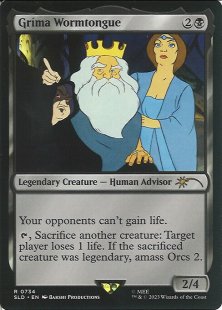 Gríma Wormtongue (#734) (More Adventures in Middle-earth) (foil)