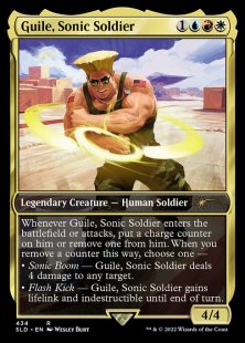 Guile, Sonic Soldier (Street Fighter) (foil)