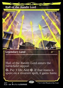 Hall of the Bandit Lord (Showcase: Neon Dynasty) (Neon Ink) (foil) (showcase)