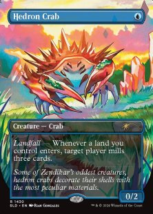 Hedron Crab (#1430) (Pick 'Em and Stick 'Em) (borderless)