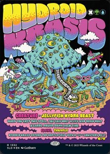 Hydroid Krasis (#1332) (Calling All Hydra Heads) (foil) (showcase)