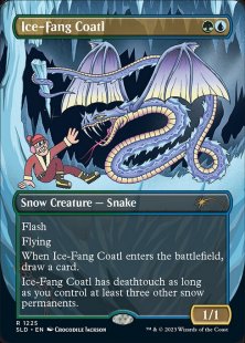 Ice-Fang Coatl (#1225) (Ssssssnakessssss) (borderless)