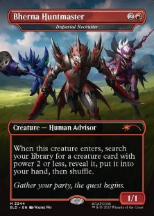 Imperial Recruiter (#2244) (foil) (borderless)