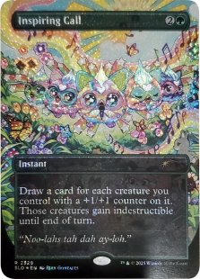 card confetti mtg Doubling Season (Anime Borderless) (Confetti Foil) [Wilds of Eldraine: main image 0