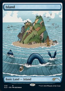 Island (#1131) (Special Guest: Kozyndan: The Lands) (full art)