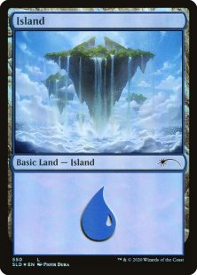 Island (#550) (foil)