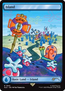 Island (#1940) (SpongeBob SquarePants: Lands Under the S) (full art)