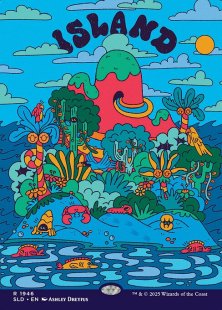 Island (#1946) (foil) (full art)