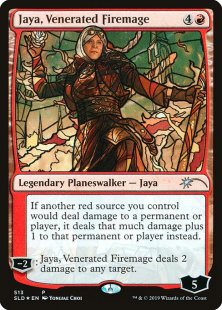 Jaya, Venerated Firemage (foil)