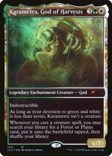 Karametra, God of Harvests (Theros Stargazing, Volume I) (foil) (showcase)