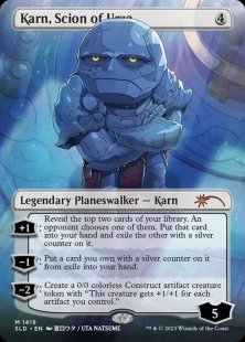 Karn, Scion of Urza (#1419) (Li’l’est Walkers) (borderless)