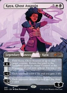 Kaya, Ghost Assassin (Black is Magic) (borderless)